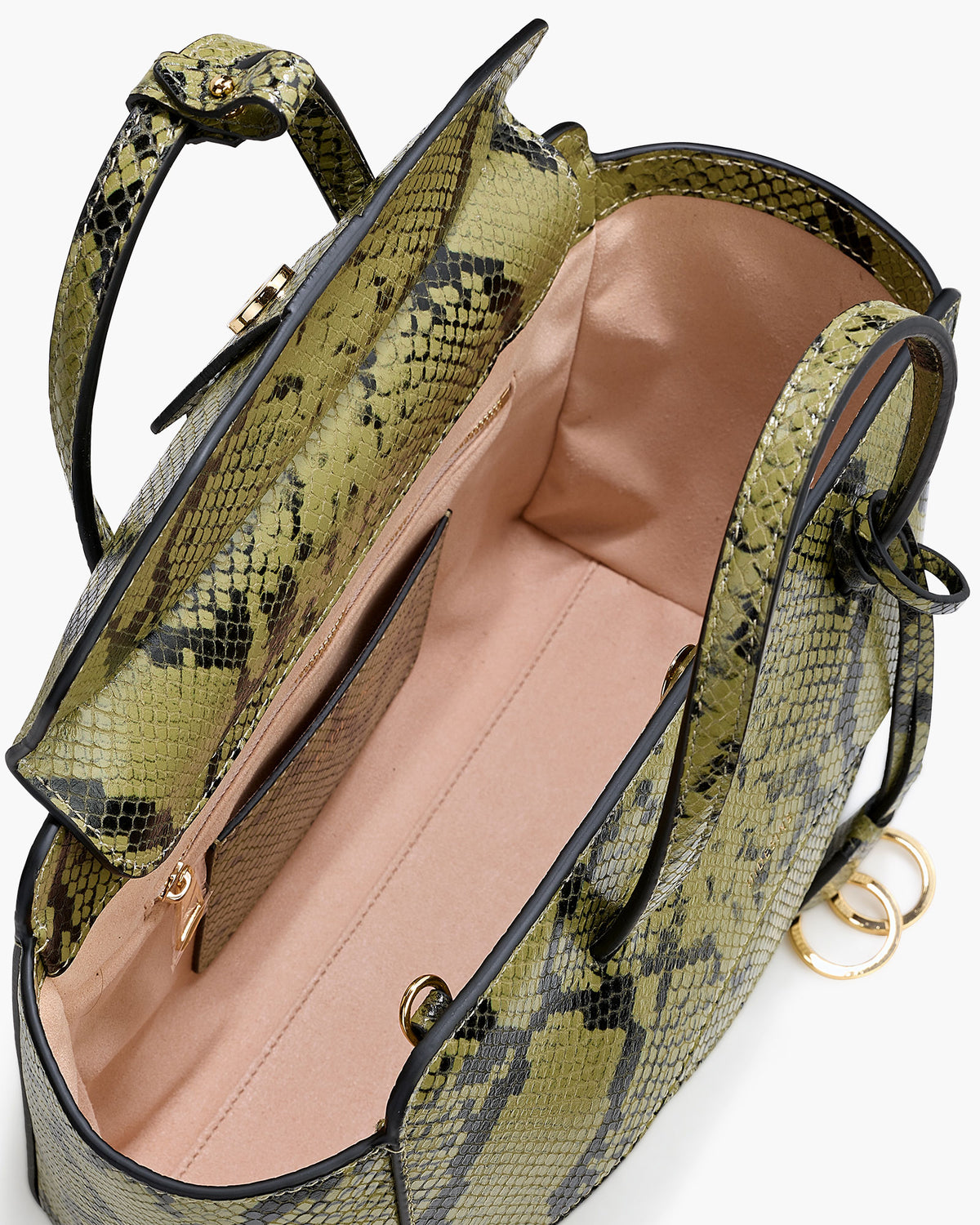 Flap M Pitone Olive