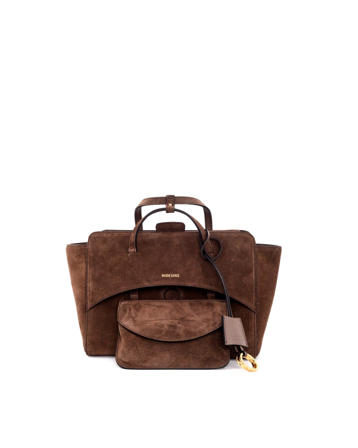 Flap M Suede Chocolat - Image 3