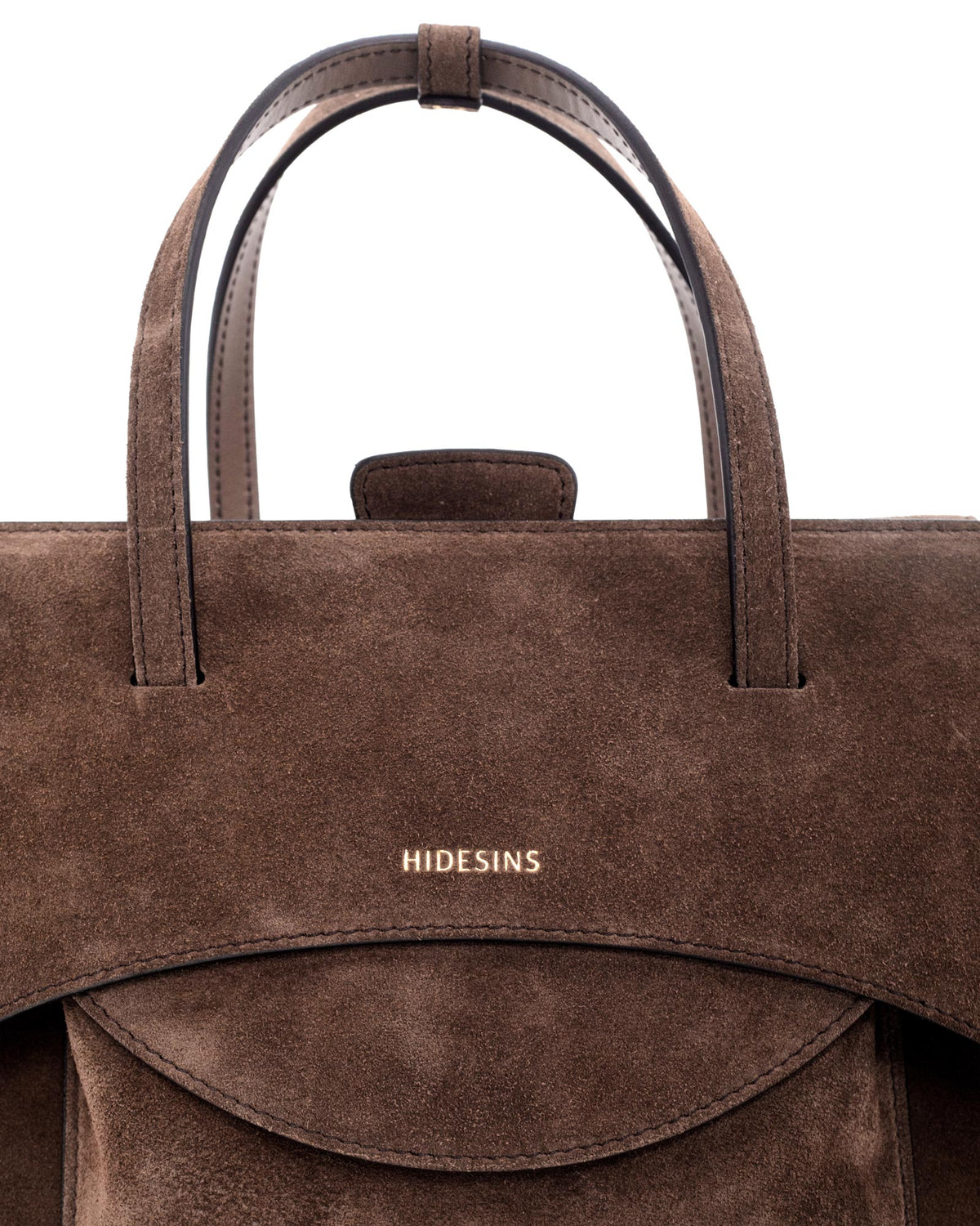 Flap M Suede Chocolat - Image 7