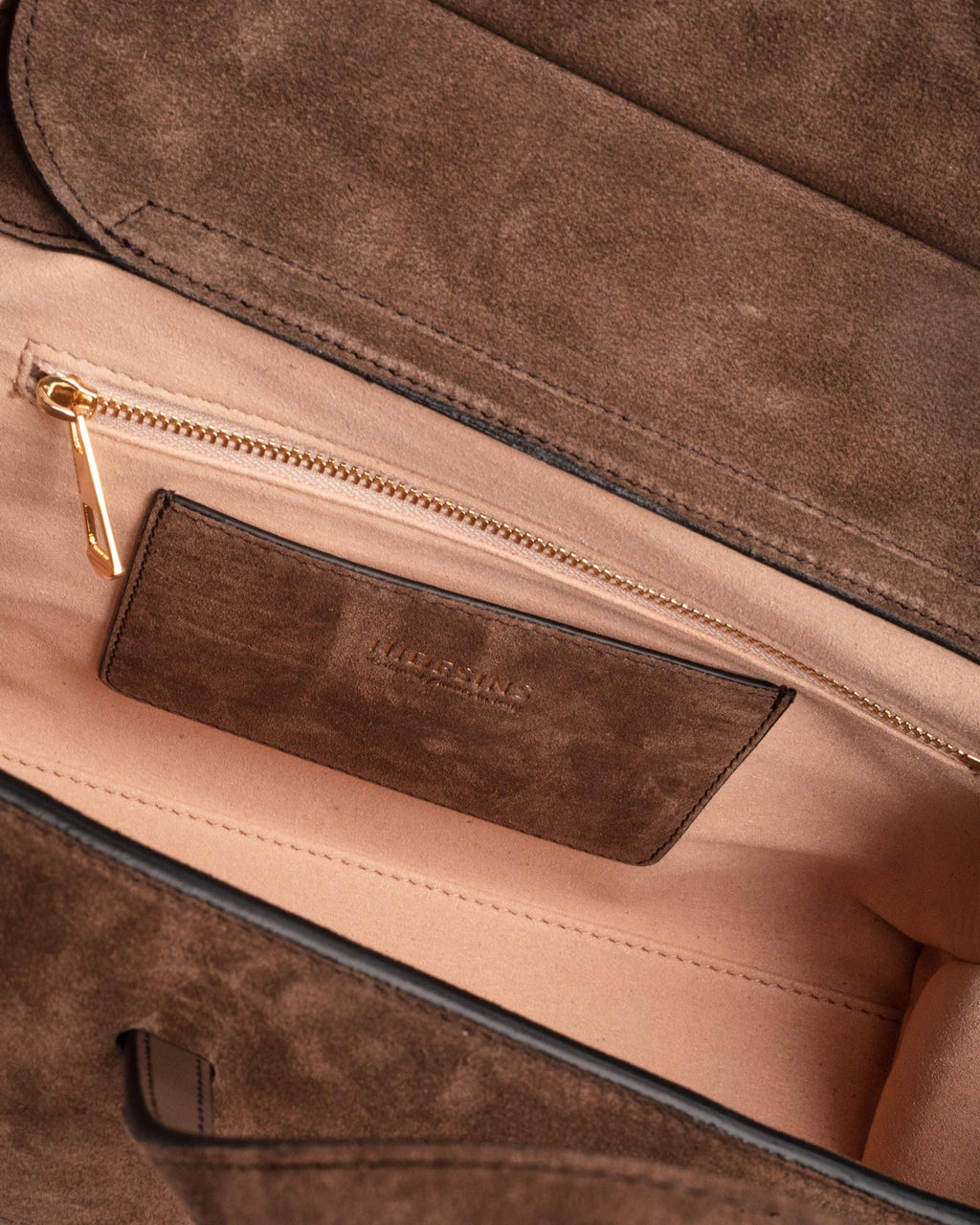 Flap M Suede Chocolat - Image 9