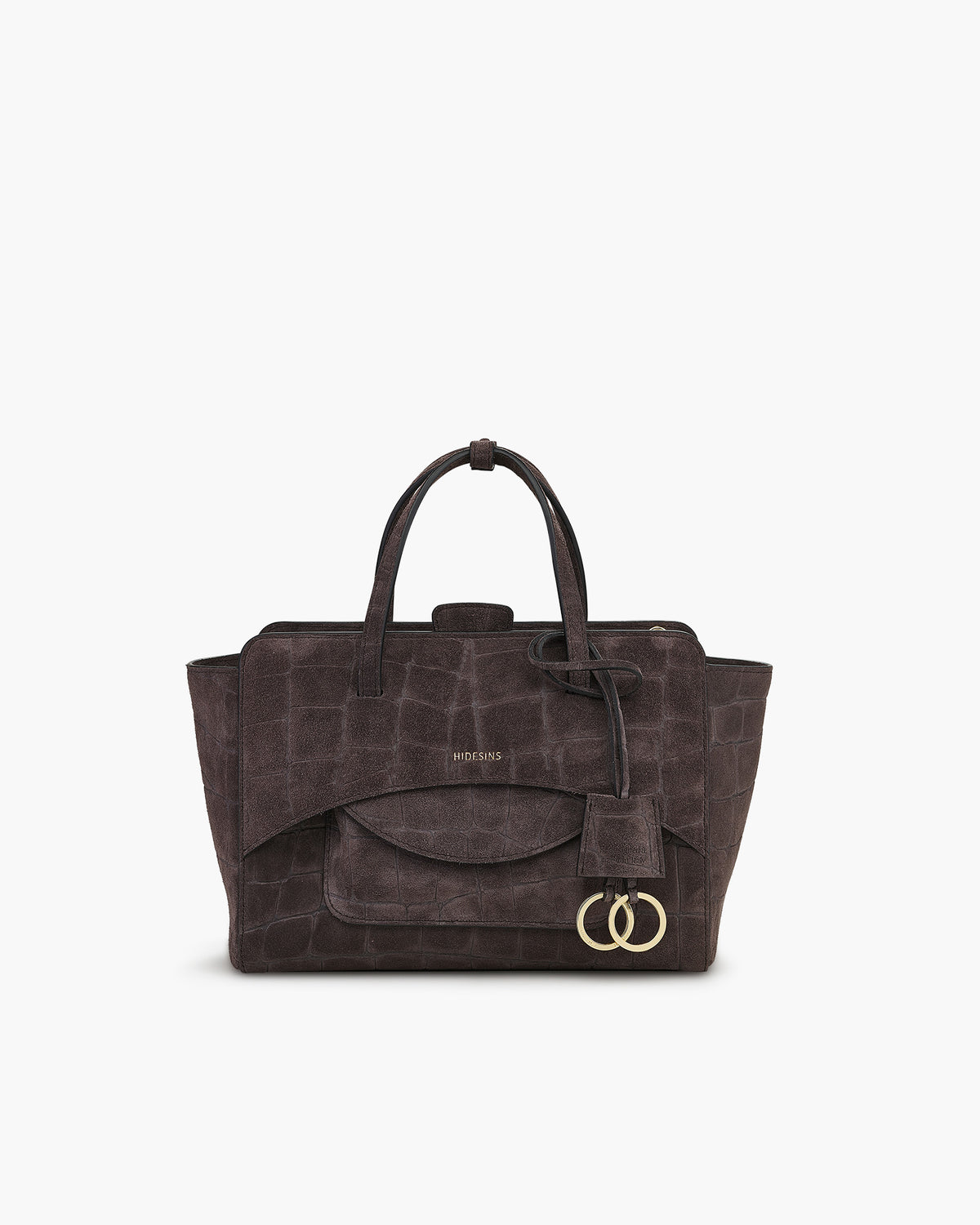 Flap M Suede Cocco Smoky
