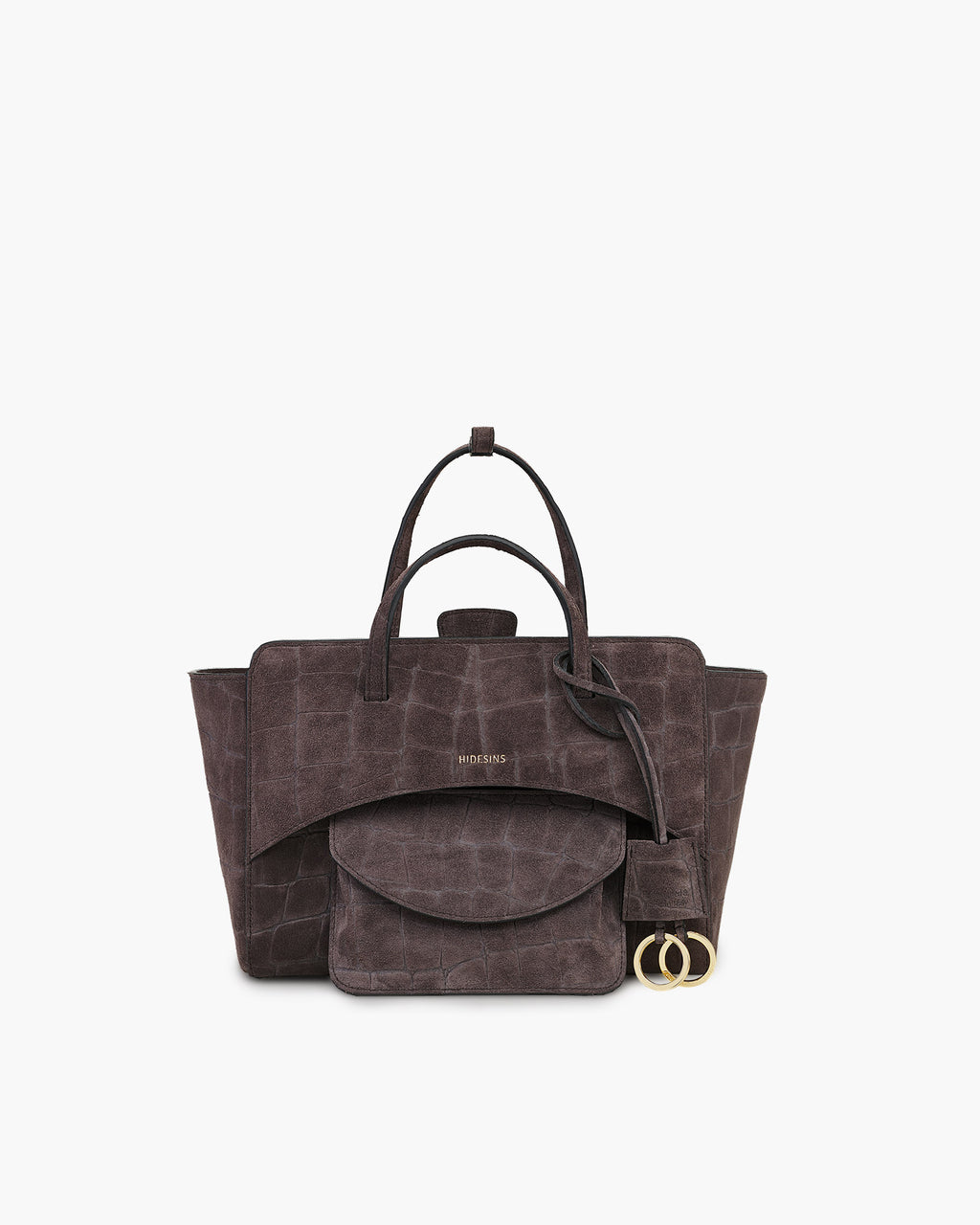 Flap M Suede Cocco Smoky
