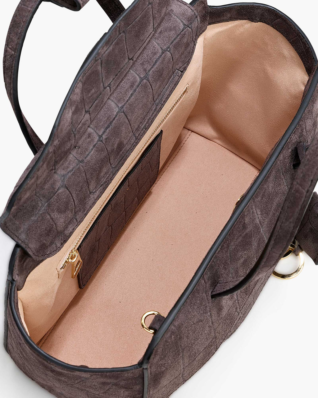 Flap M Suede Cocco Smoky