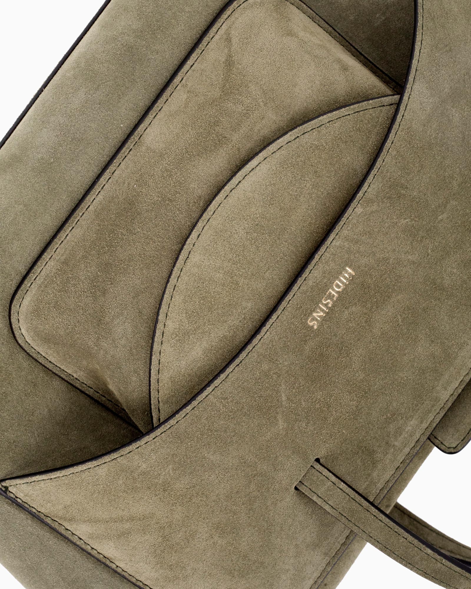 Flap M Suede Olive - Image 7