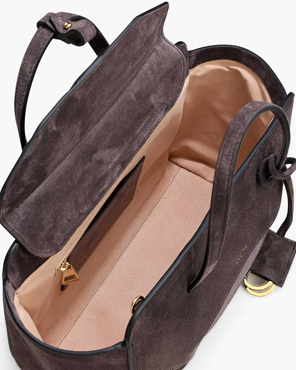 Flap M Suede Smoky