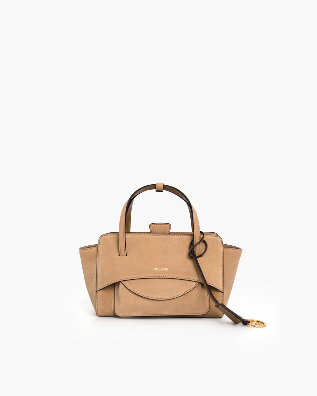 Flap S Suede Camel - Image 1