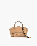 Flap S Suede Camel - Image 1