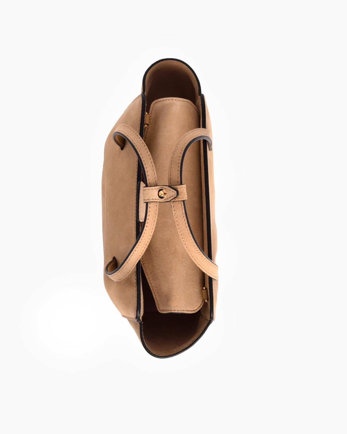 Flap S Suede Camel - Image 6