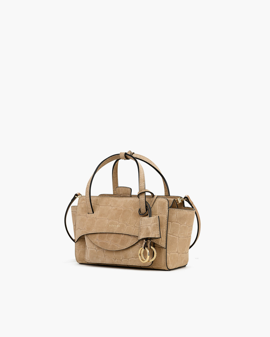 Flap S Suede Cocco Camel