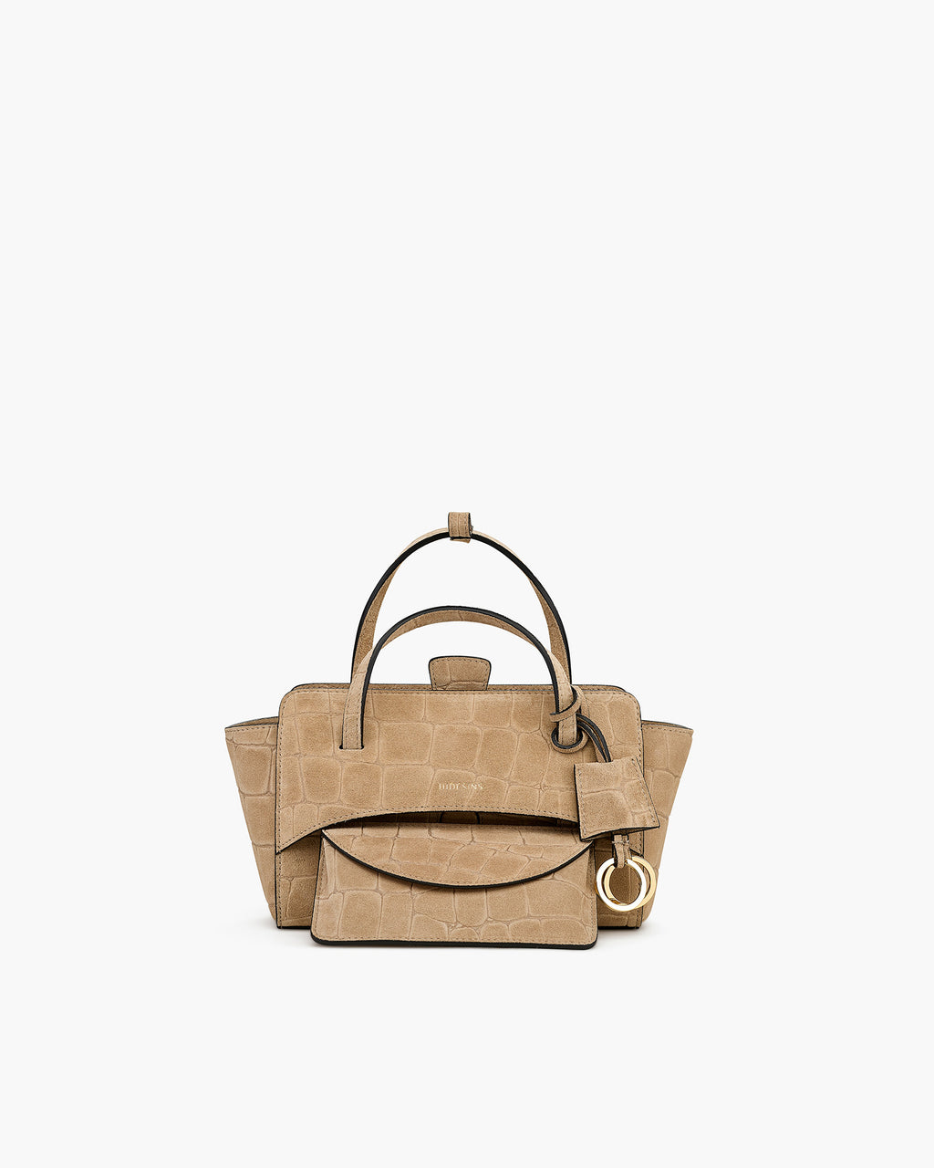 Flap S Suede Cocco Camel