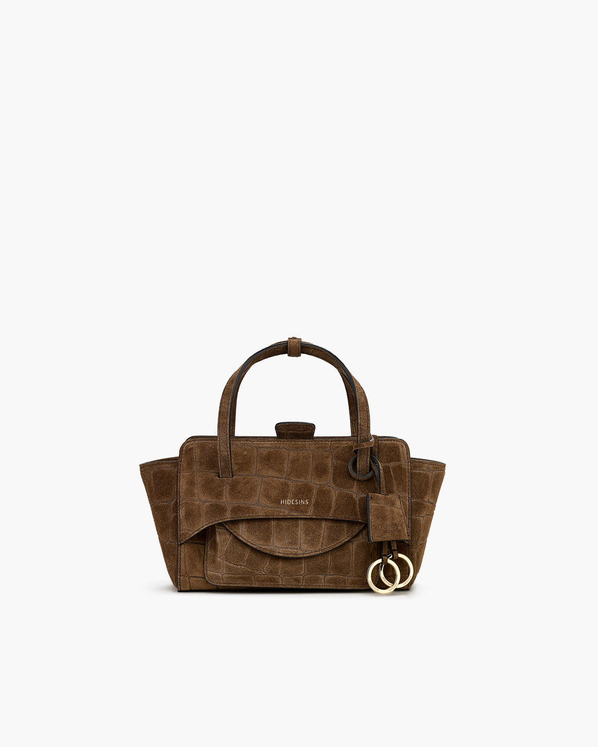 Flap S Suede Cocco Chocolat