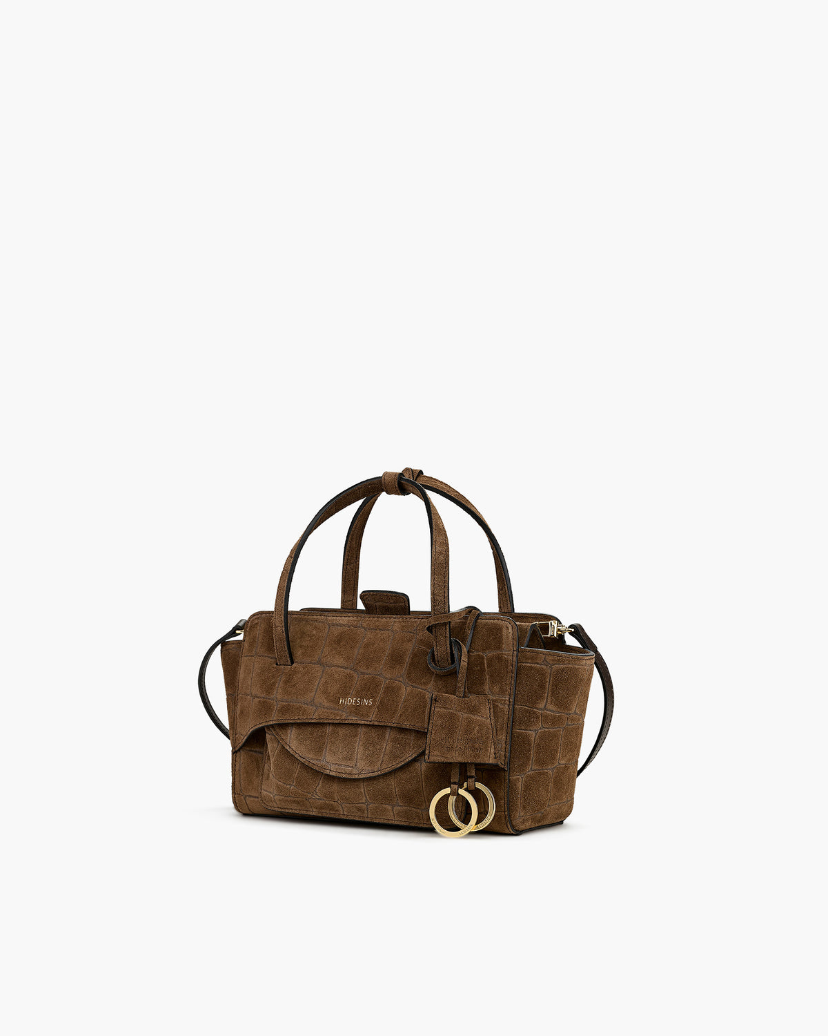 Flap S Suede Cocco Chocolat