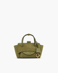 Flap S Suede Olive