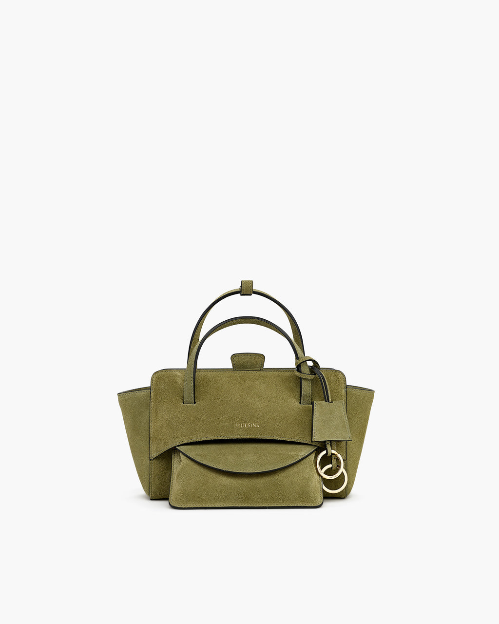 Flap S Suede Olive