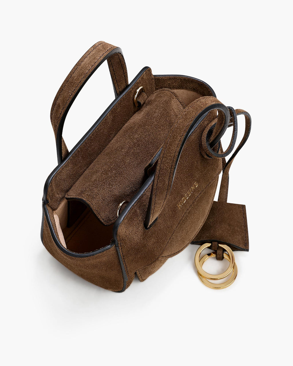 Flap Xs Suede Chocolat